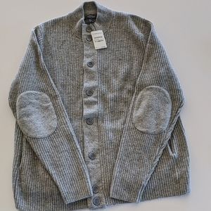Men's Nordstrom Grey Cardigan Sweater